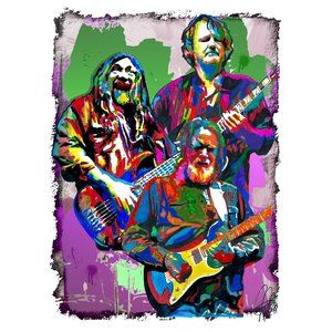 Widespread Panic Rock Music Poster Print Wall Art 18x24